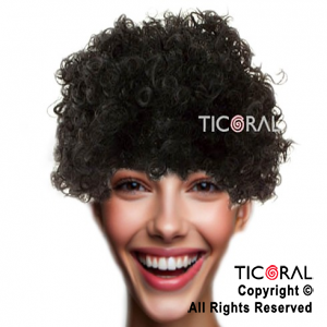 PELUCA CURLY HS7528-11 NEGRO x 1